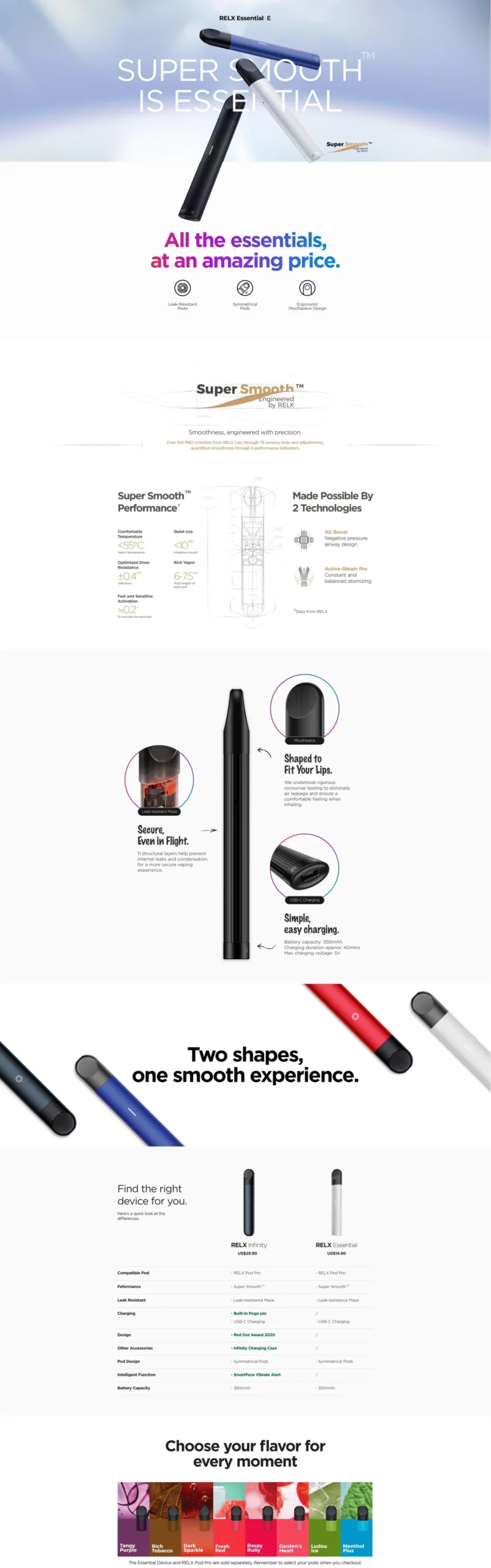 RELX Essential POD Kit